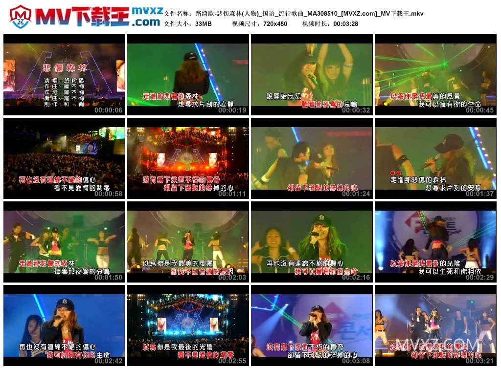 路绮欧-悲伤森林(人物)_国语_流行歌曲_MA308510